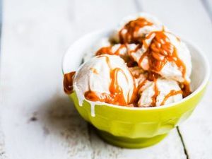ванильное мороженое
